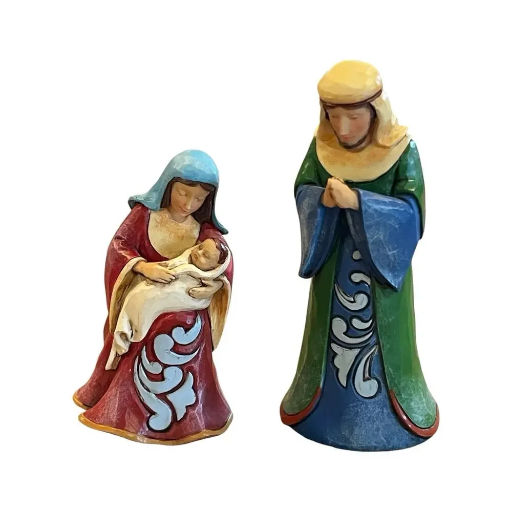 Jim Shore Heartwood Creek “A Gift For All” 4034380 6-Pc Mini Nativity Set 2013